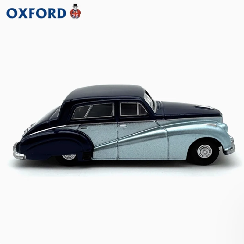 OXFORD, aleación fundida a presión, escala 1:76, modelo de coche Berlina Armstrong, clásicos negros, regalo de recuerdo para adultos, exhibición estática