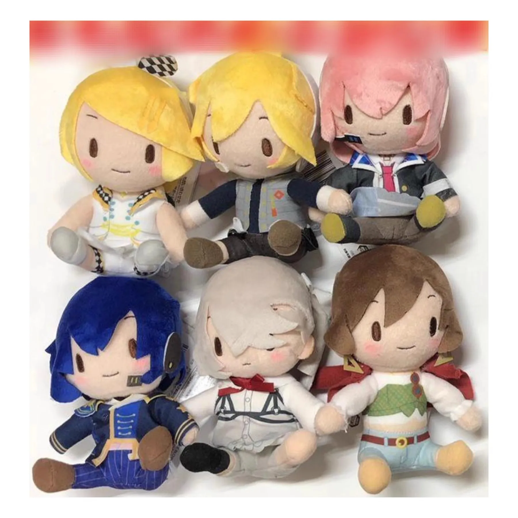 Original  Sekai Project Game In Stock Pjsk Wonderlands×Showtime Rui Kamishiro Tenma Tsukasa Otori Emu Nene Fufu Plush Gift