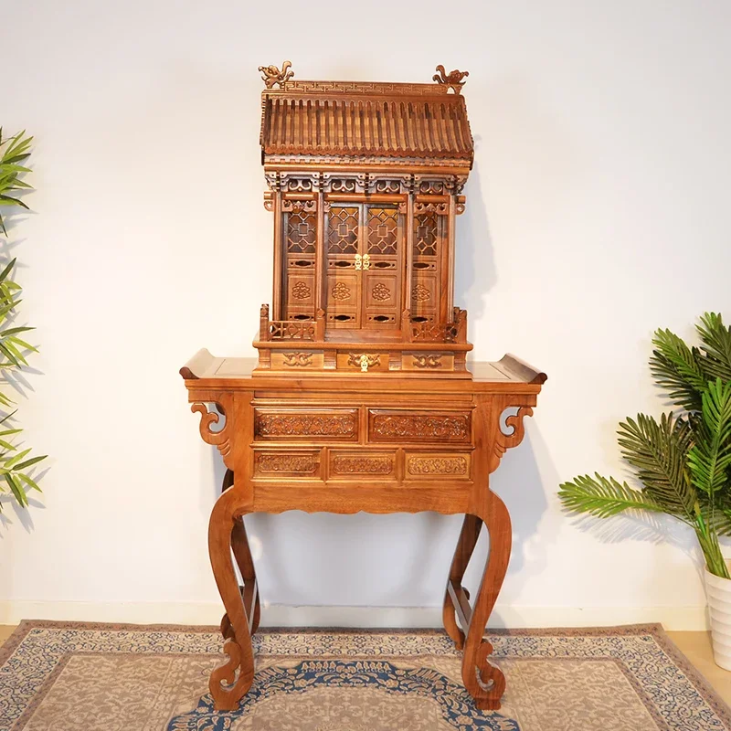 

LH Solid Wood Shrine Offering Table Household Throne Ancestral Shrine