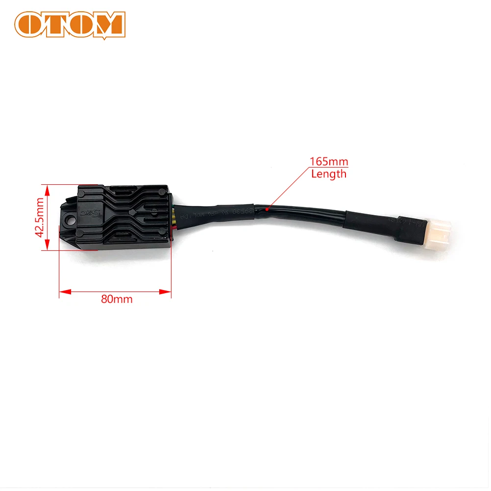 OTOM Motorcycle 12V Voltage Regulator Rectifier For YAMAHA DT230 Loncin MT250 Engine Dirt Bike Motorbike Accessories AVR