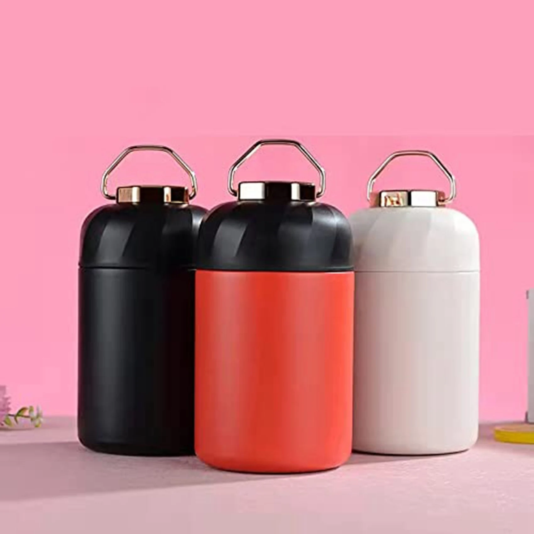 Vacuum Insulated Lunch Container Food Flask Stainless Steel Insulated Food Jar Hot Food Containers 600Ml Hot Food Jar