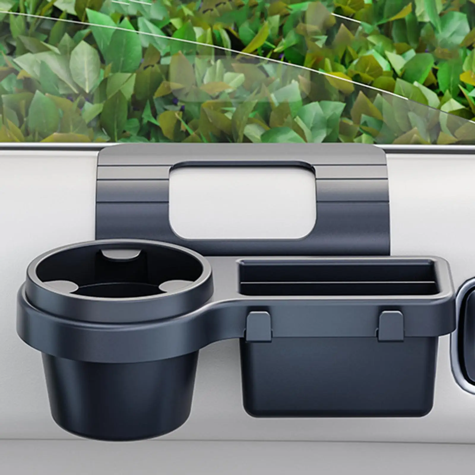 

Car Window Storage Box Drinks Holder Avoid Dropping Car Interior Organizer for