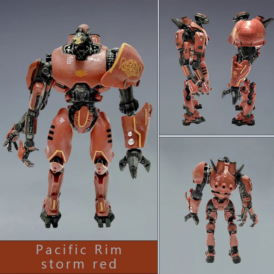 Dragon Shadow NECA Pacific Rim chino Mecha Storm carmesí figura de acción adornos móvil Mecha juguete modelo niño regalo