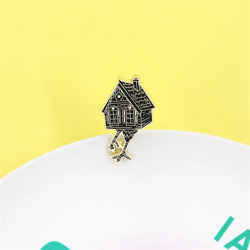 هالوين أنيمي المعادن المينا دبابيس مضحك فيلم الكرتون دبوس التلبيب دبوس الأزياء والمجوهرات #5