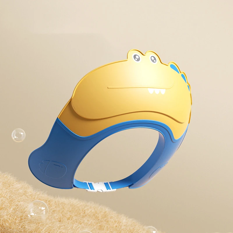 Shampoo Cap Children\'s Shower Cap Baby Shampoo Cap Waterproof Ear Protection Adjustable Silicone Ear Protection Shampoo Artifact