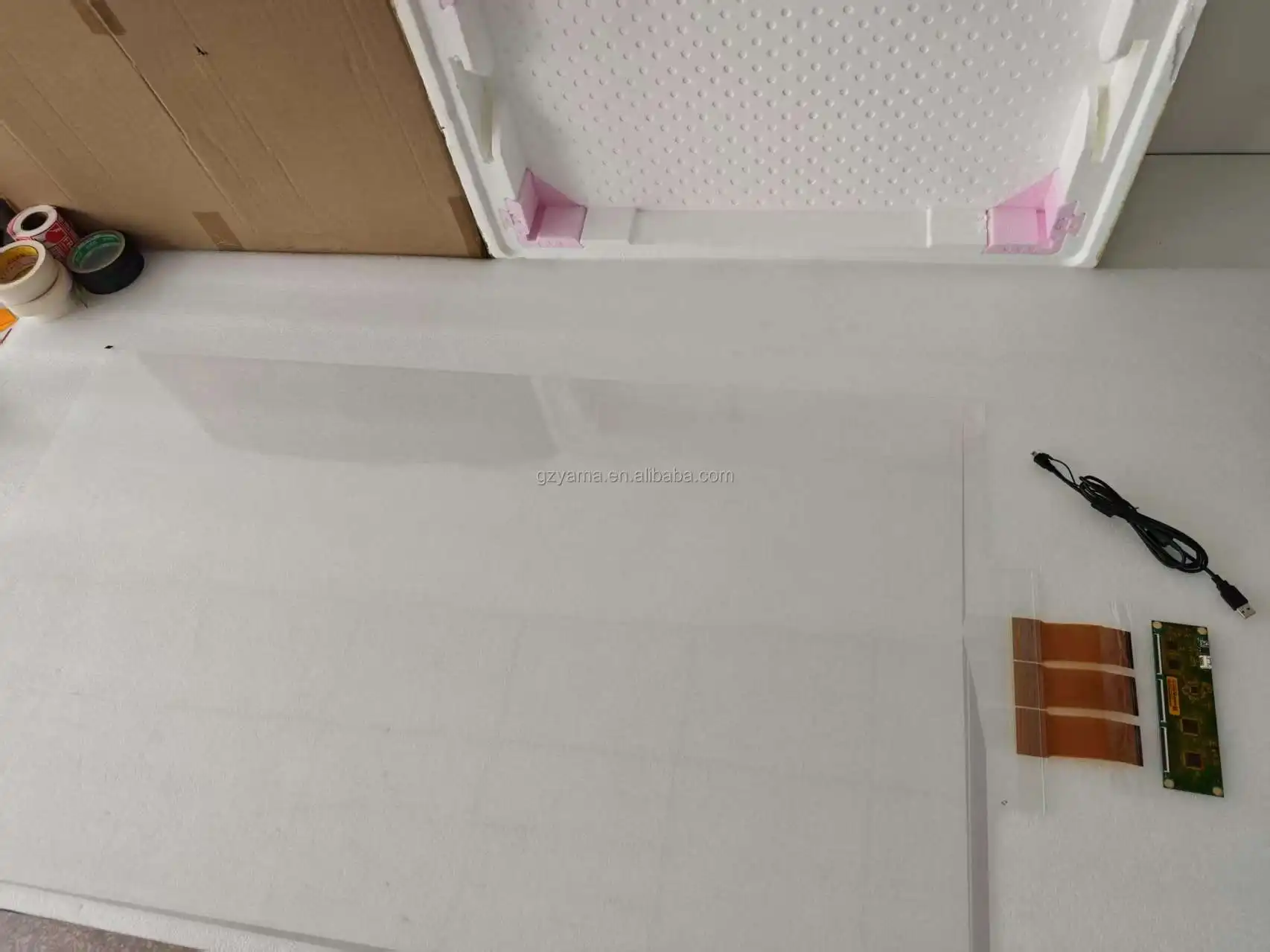 تقنية سعوية مميزة 40 نقطة تعمل باللمس شاشة شفافة تفاعلية 43 بوصة التعرف على الكائن PCAP رقائق اللمس #2