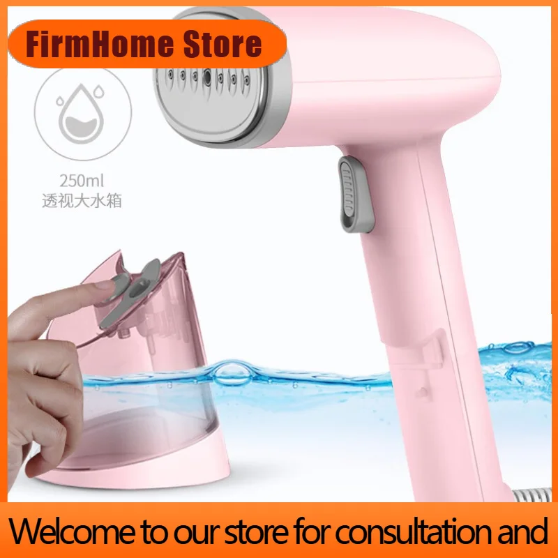 FirmHome StoreHaier Handheld Garment Steamer High-Output Steam, Compact Electric Iron, Home & Travel Mini Portable Ironing Machi