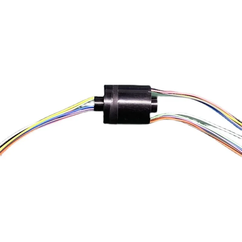 ptzリングタイプ導電リング-12回路-2a-外径125mm-ダブルタッチポイント-オーバーコレクター導電機用