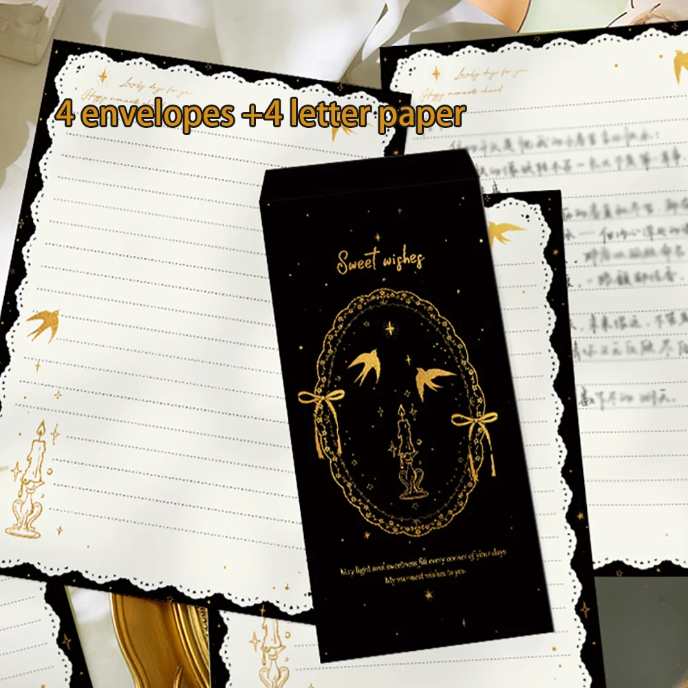 

Набор для писем: конверты, бумага для рукописных писем, литературные письма, любовные признания, письма с благословениями, бумага для письма