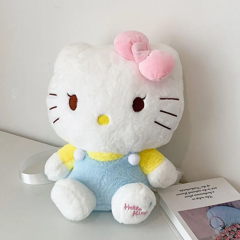 حقائب ظهر Xiuya-Hello Kitty للنساء ، حقائب قطيفة لطيفة للفتيات ، حقائب ظهر لوليتا غير رسمية ، طراز كاواي هاراجاكو ، موضة جديدة ، فاخرة ، Y2k