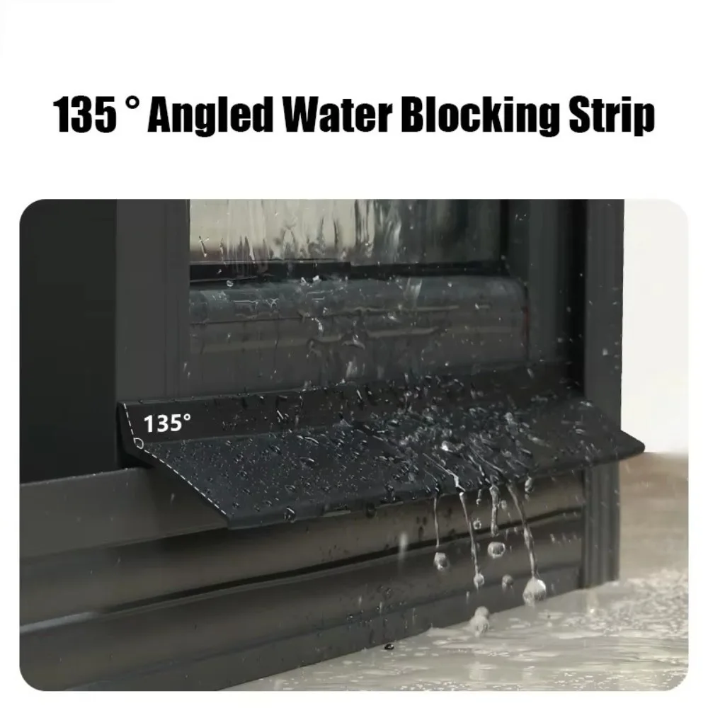 Picture 3: Ainproof Water Backflow Window Water Blocking Bar Sealing Function Rubber Sealing Strip Window Edge Waterproof