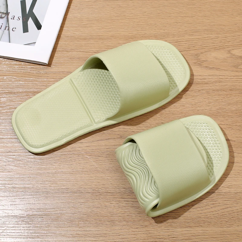 Men Slippers High Quality New Bathroom Home Unisex Comfortable Soft House Design Bedroom Non Slip Women Lightweight EVA Sandals