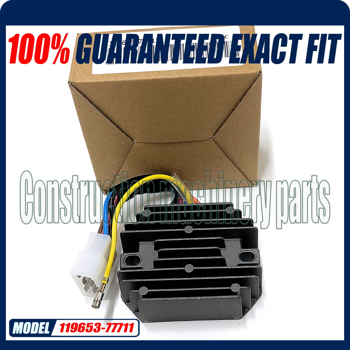 119653-77711 Regulator Rectifier for Yanmar Engine 3D75 3D72 3D78 3TNE74