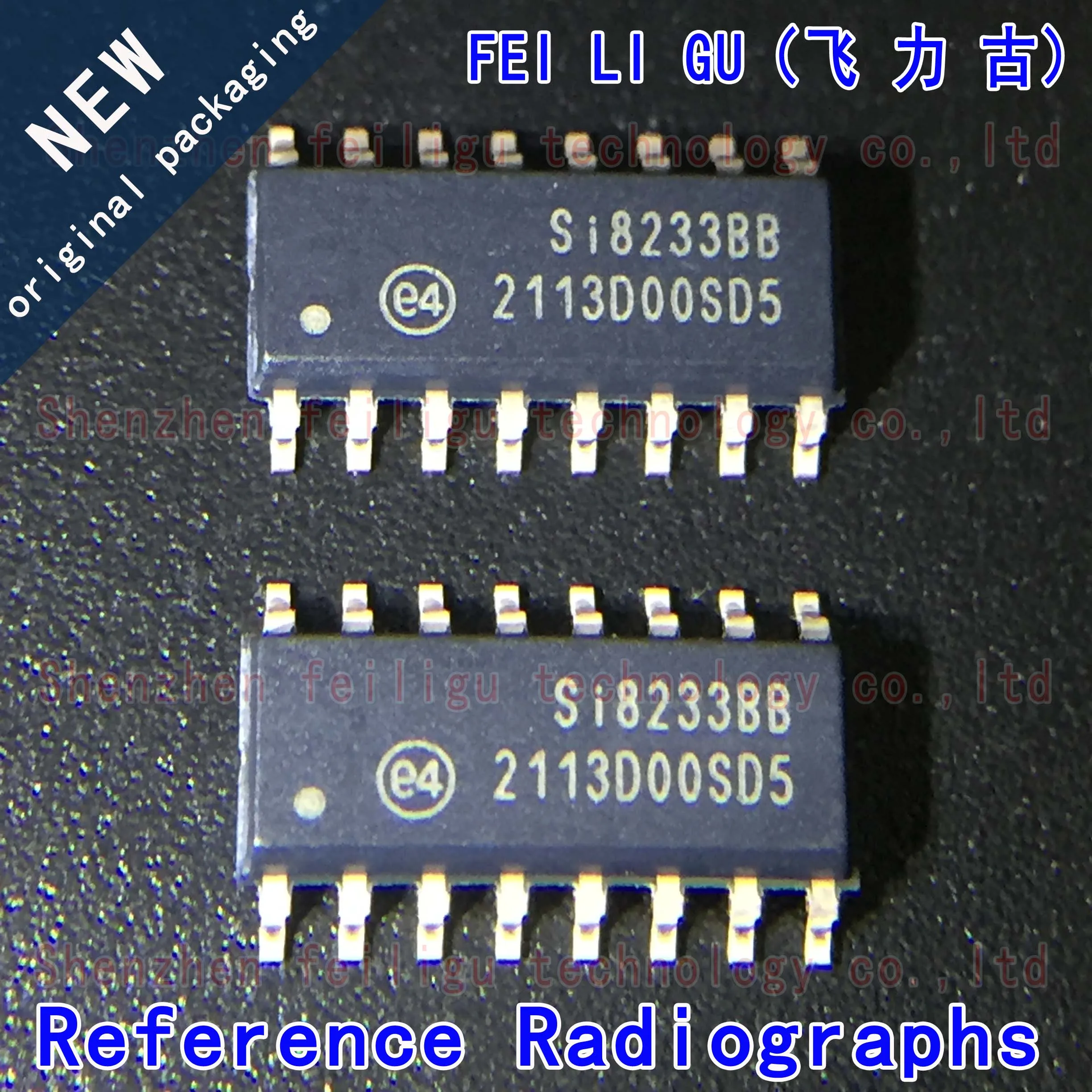 

1~30PCS 100% New Original SI8233BB-D-IS1R SI8233BB-D-IS1 SI8233BB Package:SOP16 4A gate driver Chip