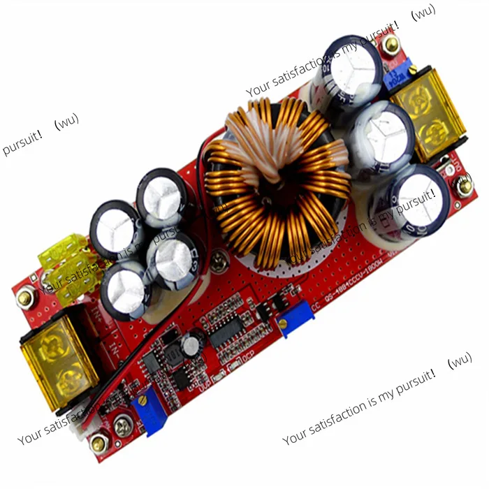 1500W Upgrade 1800W DC-DC Boost Constant Voltage Constant Current Adjustable Power Supply Module 12-60V Liter 12-90V