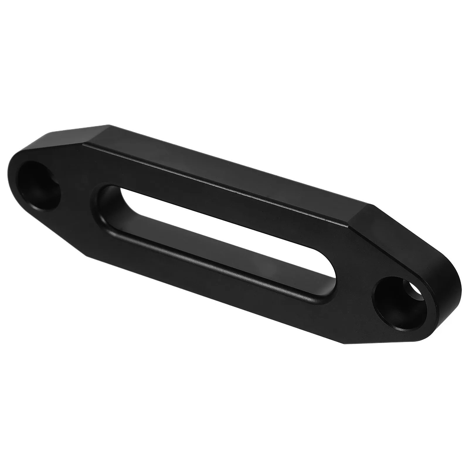 Sturdy Aluminum Alloy Winch Fairlead Rope Stopper Guide for Synthetic Rope Quick Install Vehicle Towing Offroad Winch