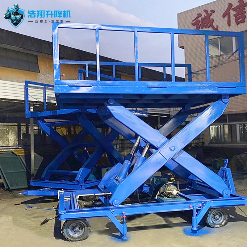 

New Stationary Hydraulic Scissor Lift Platform For Industrial And Warehouse Use Fixed Loading Dock