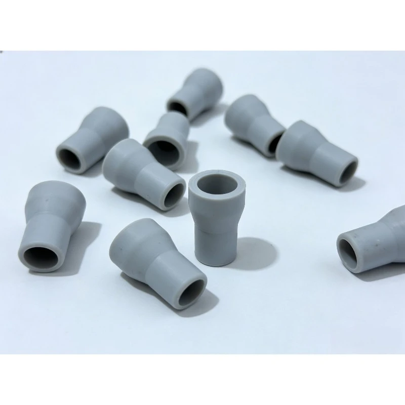 

10pcs Dental Chair Plastic Silicone Weak-strong Suction Head Connector Rubber Sleeve Aluminum plastic Silicone Conversion Head