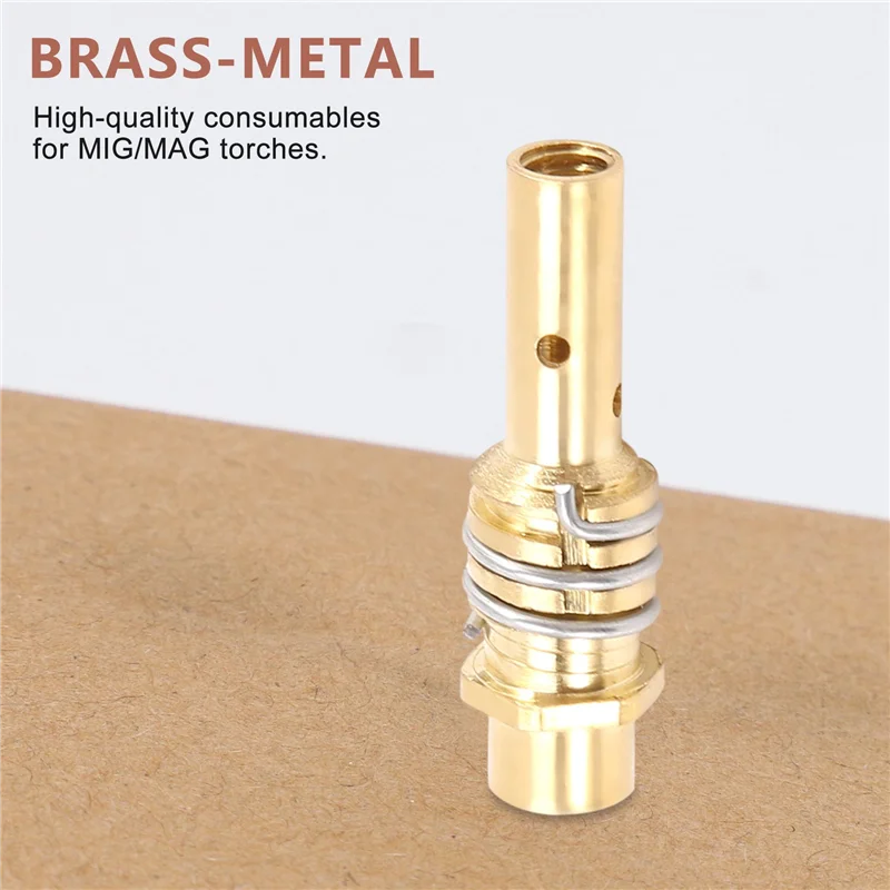 

A53Q-13Pcs 14AK Welding Torch Consumables MIG Torch Gas Nozzle Tip Holder Of 15AK MIG Welding Torch