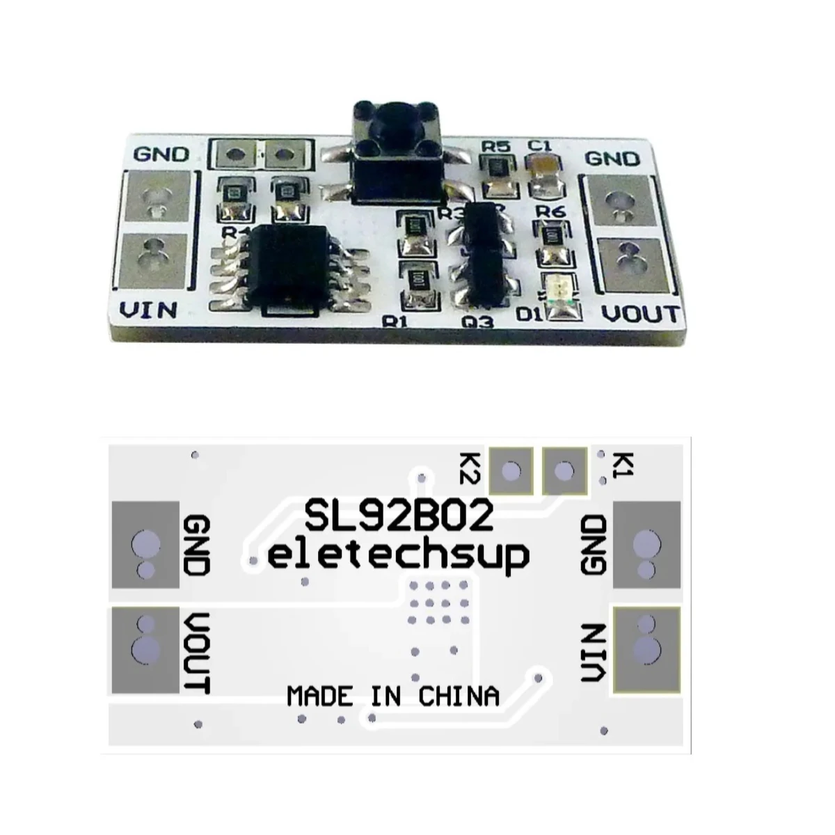 10PCS SL92B02 DC 3-20V 5A Bistable Self-locking Switch Module LED Driver Controller Relay touch Electronic Board