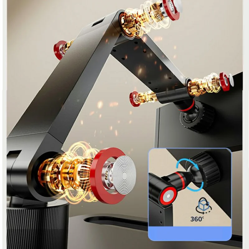 Portable Monitor Holder Metal Stand Adjustable Bracket 12-17 Inch Universal Expandable Display Base Vesa Mount Tablet 30cm Clip