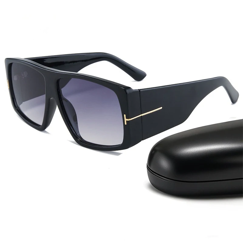 

Luxury Oversized Sunglasses For Women Men Fashion Square Brand Designer Retro Shades Trend Black Sun Glasses UV400 Eyewear 2025