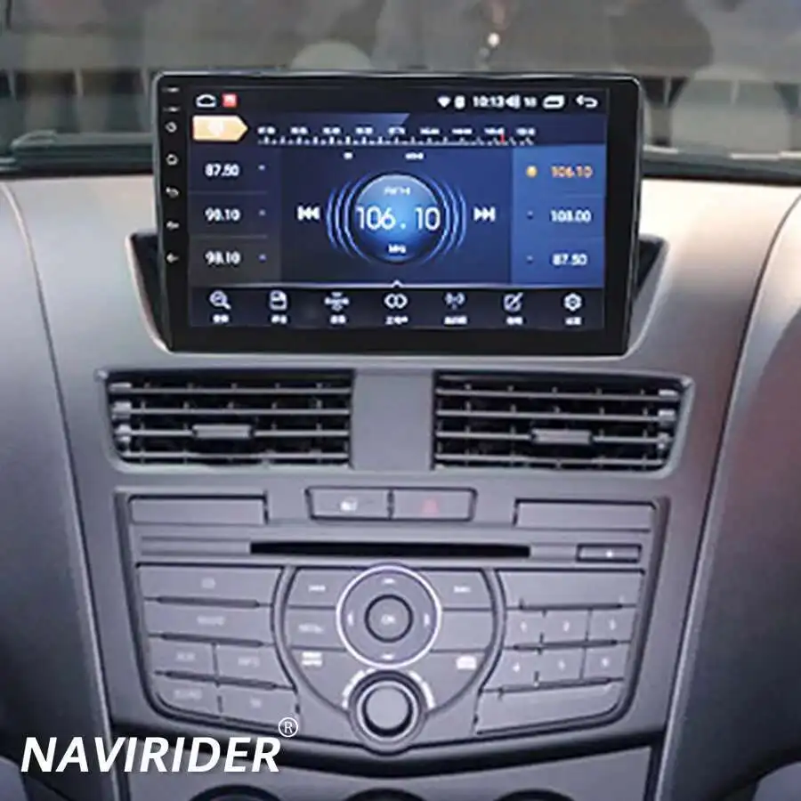Pemutar Video Multimedia Mobil Radio 9 Inci untuk Mazda Bt50 Android Navigasi CarPlay Otomatis GPS Layar Sentuh HU 4G Wifi Stereo