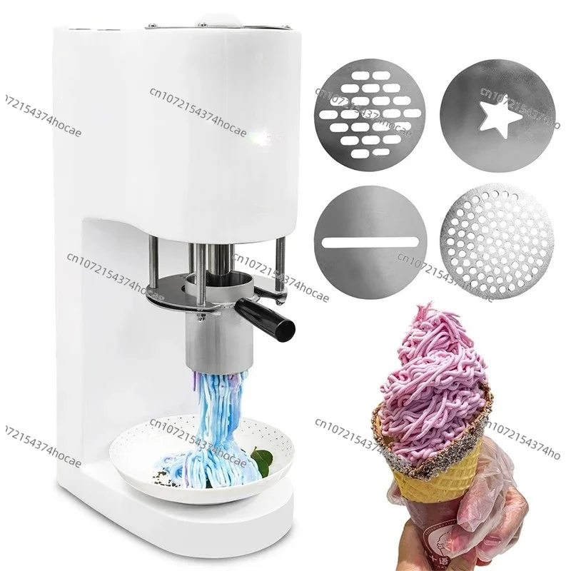 Noodle Machine Spaghetti Machine 4 Types Forming Machine Spaghetti Gelato Maker Ice Cream Makers