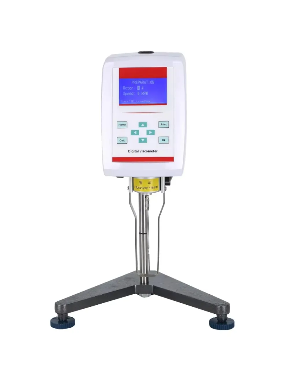 NDJ series Digital Rotary Lab Viscometer with Temperature Probe and Data Output Viscosity Meter Tester 60 RPM 220V/110V