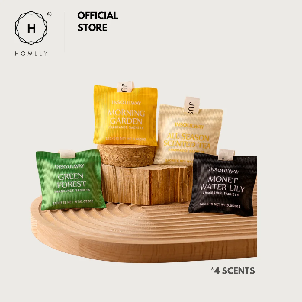 Homlly Aroma Fragrance Sachet para Coche, Hogar y Oficina con clip de ventilación magnético y perfumes de cinta