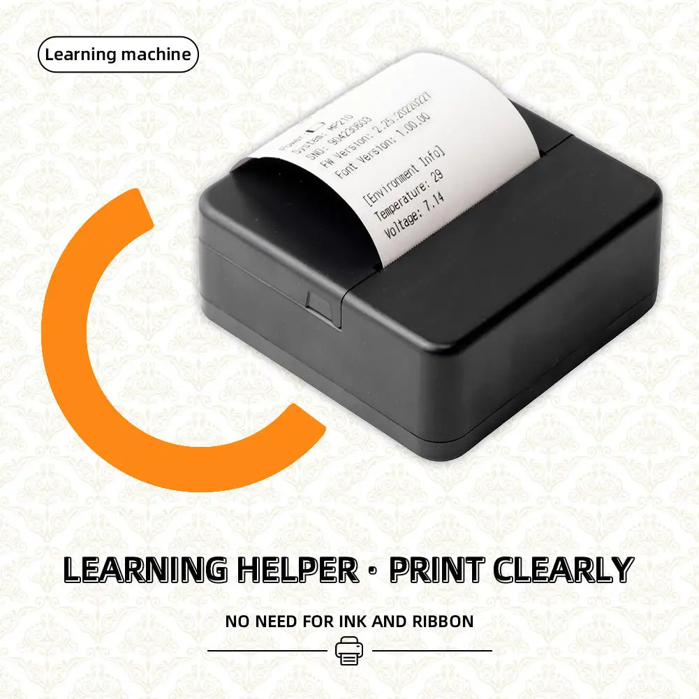 Label Printer Mini Wrong Title Thermal Printer HD Portable Clothes Pocket Home Classification Label Inkless Printing Equipment