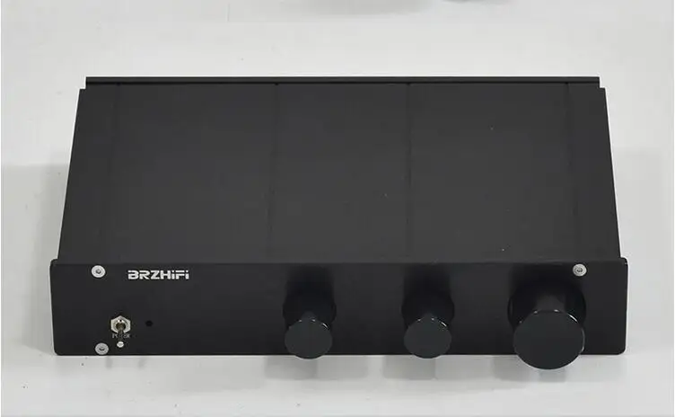 2404 ll 알루미늄 섀시 증폭기 하우징/프리 앰프 케이스/DAC 디코더 DIY 박스 주파수 분배기 케이스