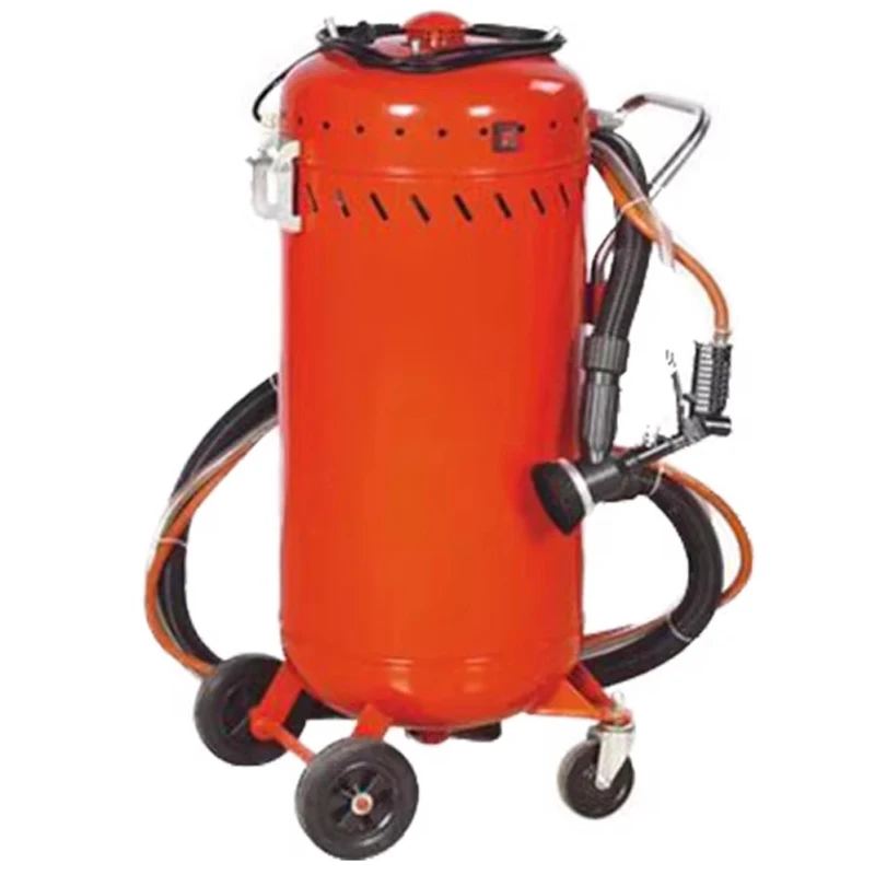 Vacuum Dust Collection Sandblasting Machine, Abrasive Recycling, 1200W, Rust Removal/polishing/matte Finish, Dust-free Operation