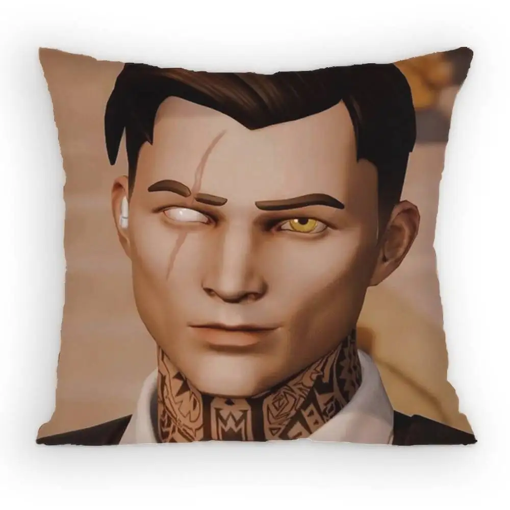 Game Fortnite Midas Kissenbezug, Anti-Staubmilben-Kissenbezug, unsichtbarer Reißverschluss, seidiger Sofakissenbezug für Schlafzimmer – Detail 14