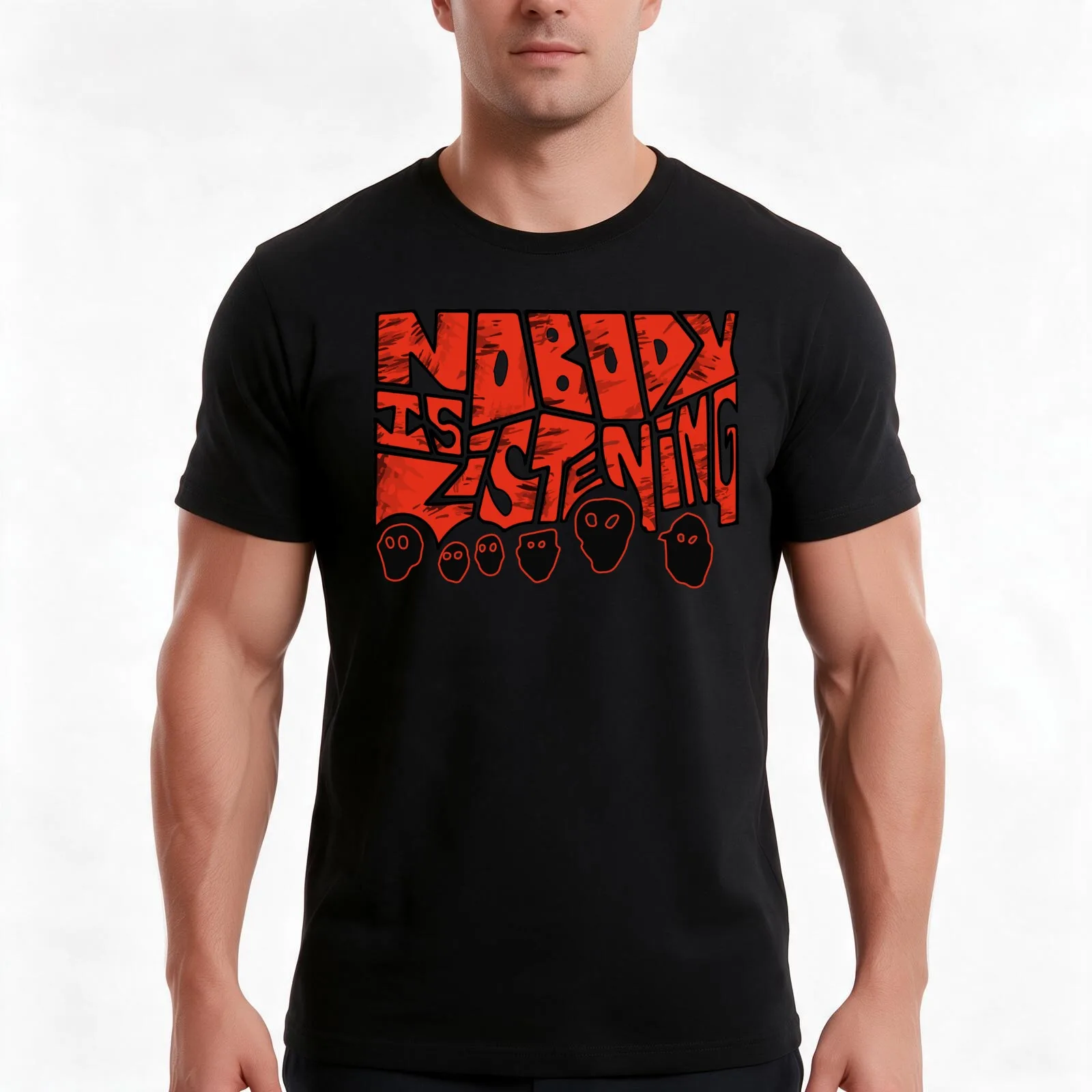 Zayn Malik nobody is listening T-Shirt Summer Casual Cotton Tee Oversized Streetwear Tops Vintage Graphic Print 100% Cotton