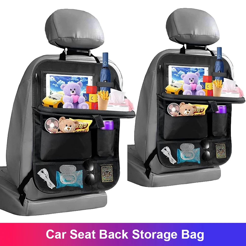 

Rear Seat Trunk Organizer For Car Truck SUV Van Upgrade Auto Interior Supplies Car Backseat Storage Bag Auto Seat Back Pocket