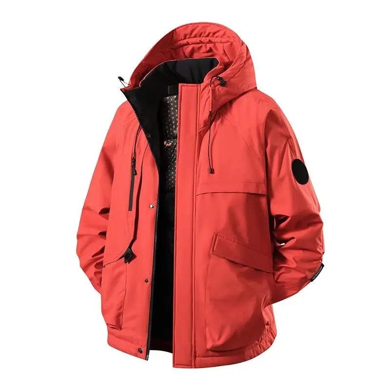 

Модная толстовка с капюшоном для пар Jaet Harajuku Sle High Street, корейская версия, весна-осень, повседневное пальто из полиэфирного волокна Haome