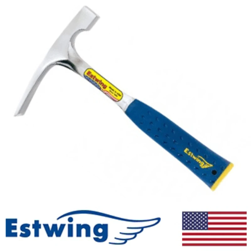 Importado de Estados Unidos, martillo geológico de cabeza plana Estwing E3-16BLC E3-20BLC E3-24BLC
