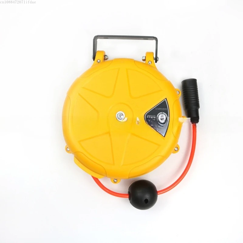 

Suitable for mini air drum PU tube air drum automatic telescopic reel self-locking recycling yellow manufacturer supplywholesale