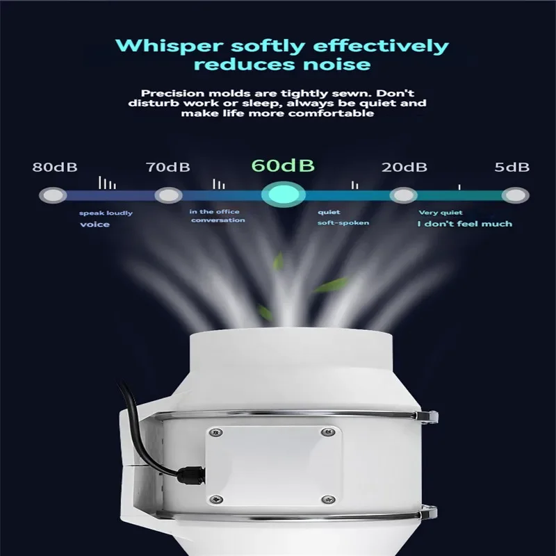 8 10 12 inch exhaust fan kitchen duct fan bathroom range hood ventilation bathroom wall air purification window industrial fan