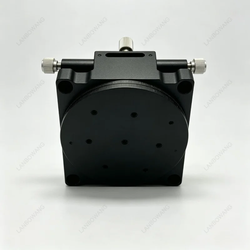 PR60‑L PR40‑L Manual Rotation Stage 360 Degree Rotary Turntable Precision Manual Indexing Plate Positioning Worktable