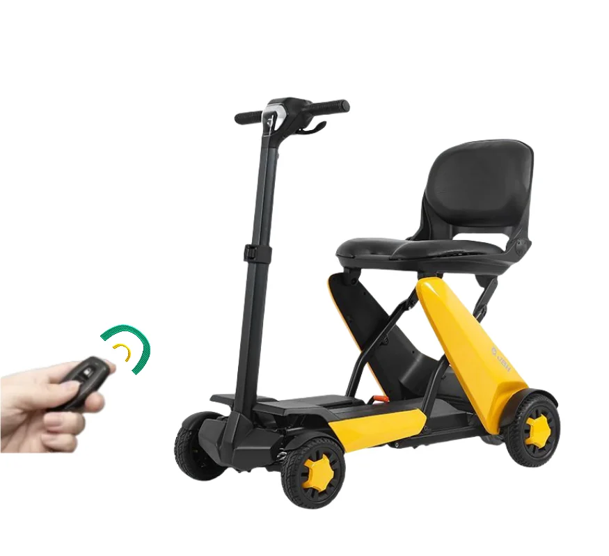 Auto Fold Wholesale Elderly Portable 4 Wheel electric handicapped scooter Mobility Scooter elderly For The Disabled