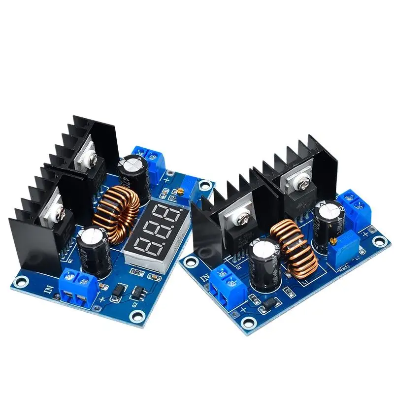 DC Voltage Regulator Module 4-40V 8A 200W Digital PWM Adjustable DC-DC Converter for Power Supply Modification Projects
