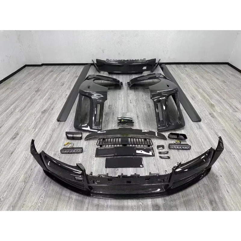 Top Quality Carbon Fiber Car Body Kit Bumper for Rolls-Royce Phantom 8th Upgrade MSY Style Front Rear Bumper Side Skirts Grille