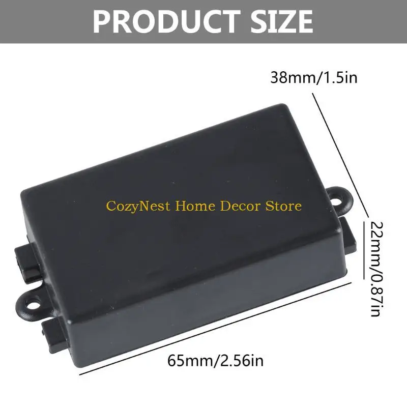 92MF Plastic Waterproof Electronic Enclosure Box Project Instrument Case 65x38x22mm