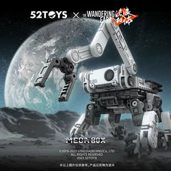 52TOYS MEGABOX MB-26 BEN BEN Deformation Robot, Converting in Mecha and Cube, Action Figure, Collectible Gift