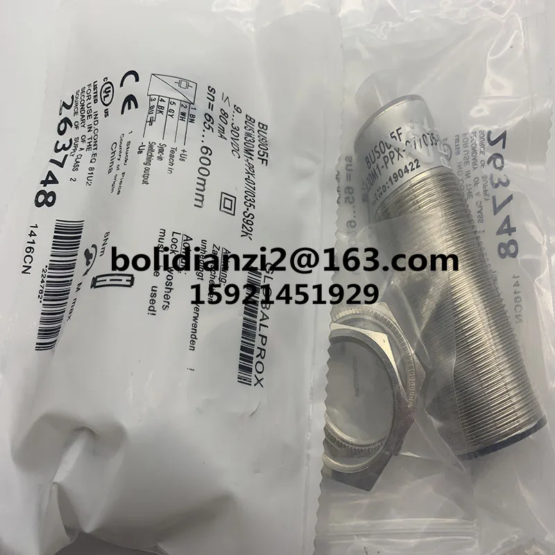 BUS005U BUS M30E2-PWX-20/130-S92K-G1 New genuine ultrasonic sensor