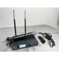ULXD4 Professional Stage Performance Wireless Microphone System 2-Channel UHF Handheld Dynamic Headset Microphone