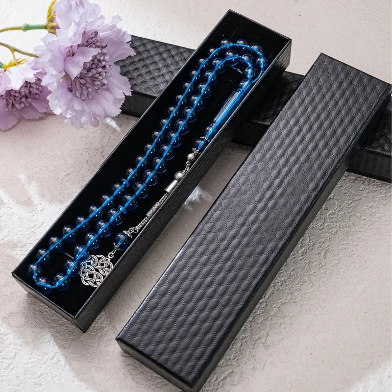 45pcs10mm gift box Mousselin prayer beads, Middle East Tesbiha prayer bracelet, Ramadan rosary gift
