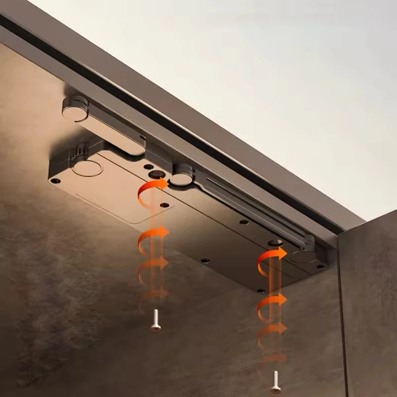Automatic Door Press Opener Cabinet Concealed Door Closer Press type Buffer Damper Door Closer